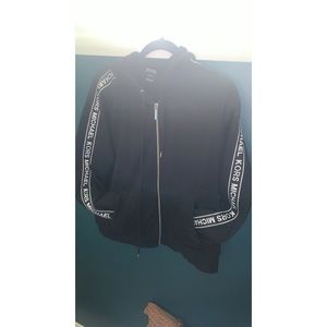 Michael by Michael Kors Logo Zip-Up Hoodie